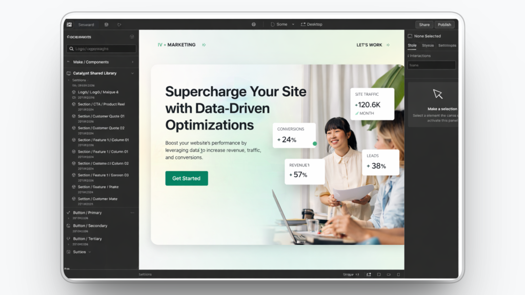 Reusable components for consistency
