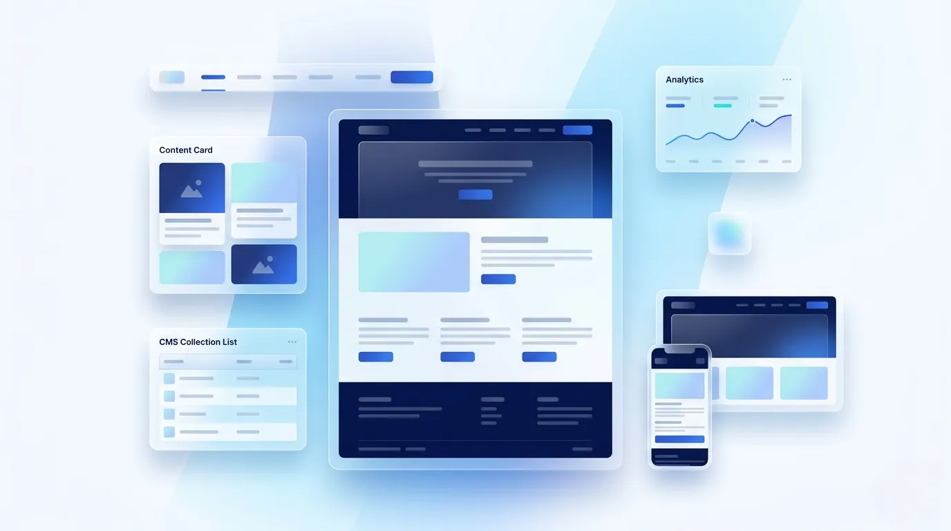 webflow website design