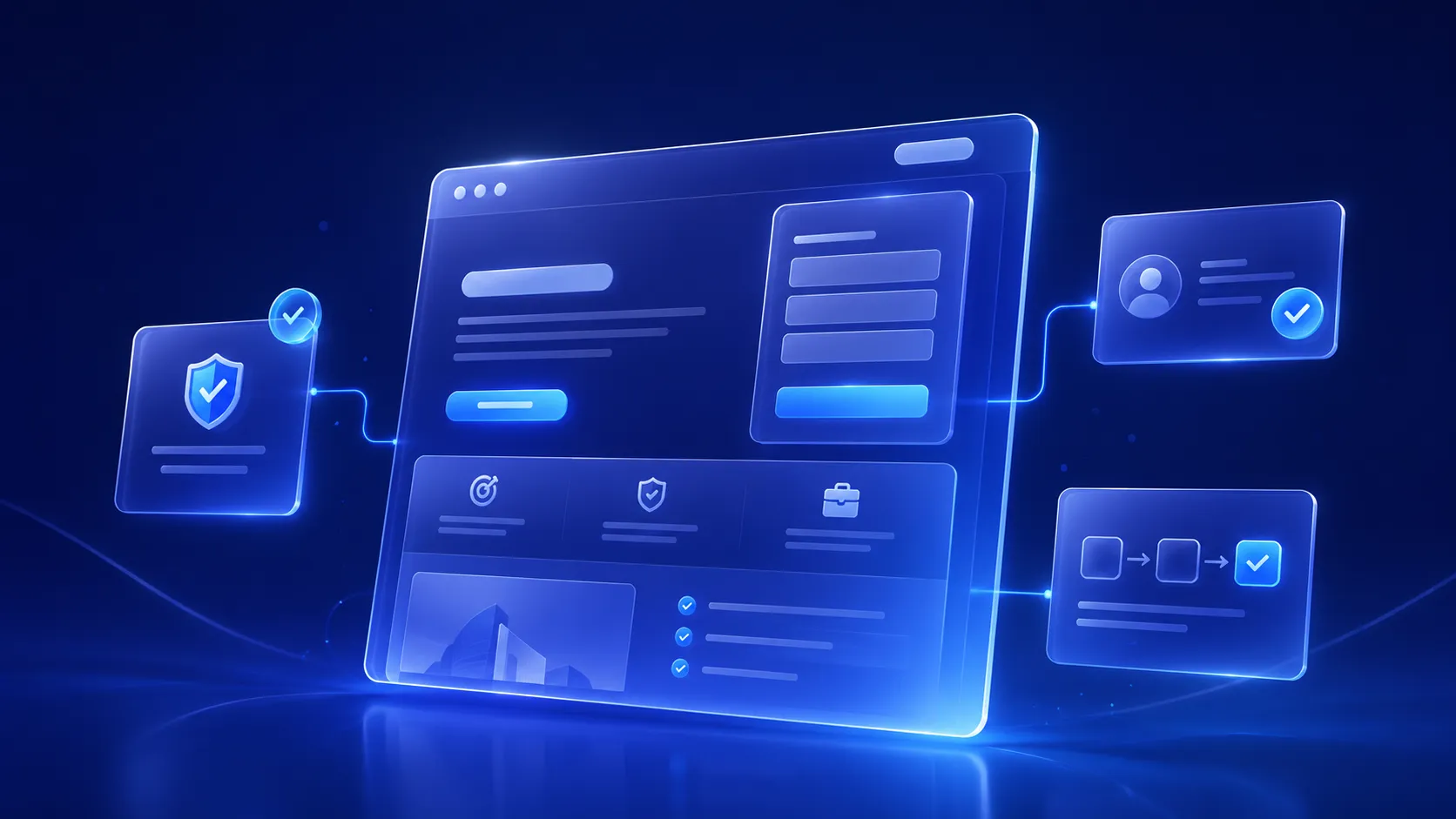 b2b corporate connection partnership concept