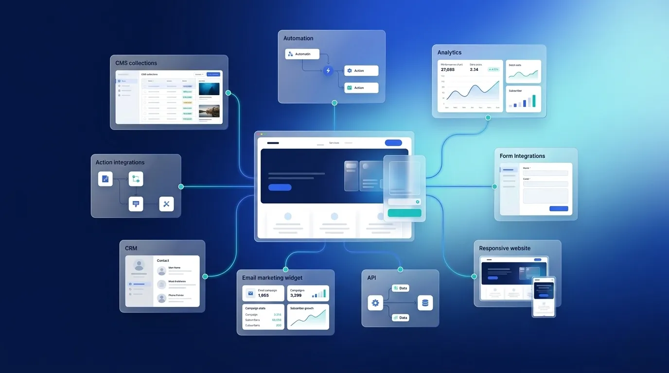 webflow integrations