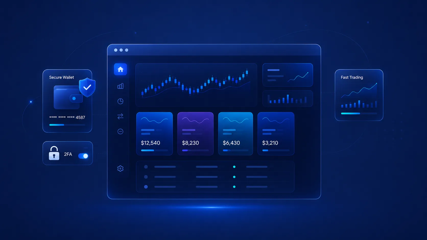 crypto web design